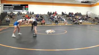 150 lbs Semifinal - Xavier Lange, Wahlert, Dubuque vs Tayden Steege, Cedar Falls