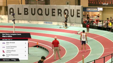 Men's 400m, Prelims 13