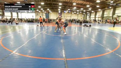 195 lbs Round Of 32 - Collin Christensen, MS vs Sheldon Sharp, AL