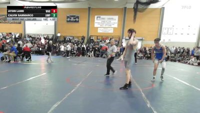 144 lbs Round Of 16 - Aydin Lamb, Wakefield vs Calvin Sammarco, Lyman Mem/Windham Tech