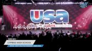 Cypress High School - Varsity Song/Pom Intermediate -- Large (12-23) [2023 Varsity Song/Pom Intermediate -- Large (12-23) Day 2] 2023 USA Spirit & Junior Nationals/Collegiate Championships