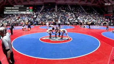 3A-132 lbs Quarterfinal - Roman Belardo, Jefferson vs LeTuan Howard, Bainbridge