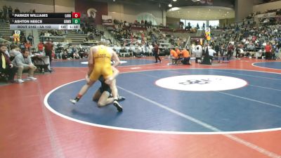 5A 132 lbs 3rd Place Match - Parker Williams, Lake Hamilton vs Ashton Neece, Greenwood