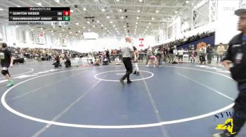 93 lbs Champ. Round 2 - Muhammadsharif Jumaev, Elite Wrestling Academy vs Quinton Weber, Eden Wrestling Club