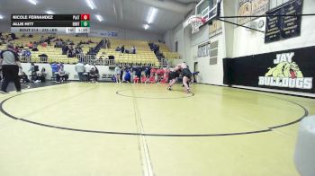 235 lbs 5th Place - Nicole Fernandez, Platte County vs Allie Hitt, Bentonville Girls