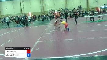 105 lbs Semifinal - Erin Rizzuto, Florida Phoenix vs Skyler Randolph, Team Isaac Church