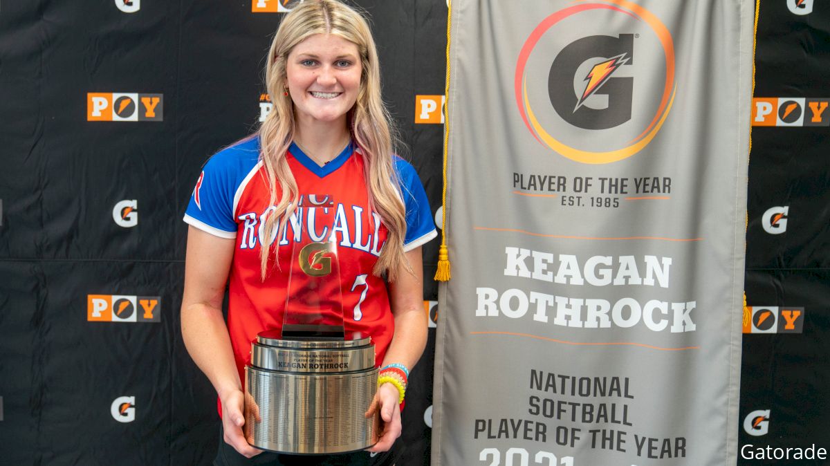 Indiana's Keagan Rothrock Named 2021-2022 Gatorade National Softball POY