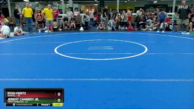 100 lbs Round 5 (8 Team) - Jeremy Cannedy Jr., Terps Xpress ES vs Ryan Mertz, Seagull