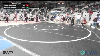 88 lbs Consolation - Chase Gabbard II, Raw vs Kaden N. Hughes, Del City Little League Wrestling