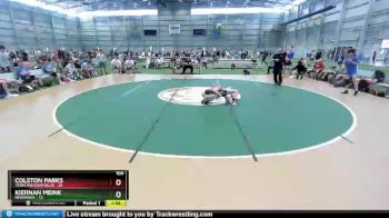 100 lbs Semis & 1st Wrestleback (8 Team) - Colston Parks, Team Missouri Blue vs Kiernan Meink, Nebraska
