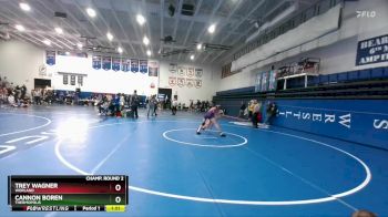 132 lbs Champ. Round 2 - Trey Wagner, Worland vs Cannon Boren, Thermopolis