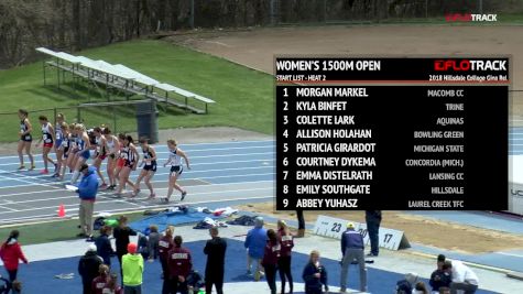 Women’s 1500m Open, Heat 2