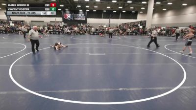 75 lbs Champ. Rd Of 64 - Vincent Foster, Pennsylvania vs James Wirick III, Eastwood Eagles Wrestling Club