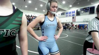 170 lbs Champ. Round 2 - Norah Grigsby, Heritage vs Hailey Aban, Rancho Cucamonga