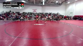 126 lbs Cons. Round 3 - Ben Kirchner, Rocky Mountain vs Jaiden Rodrigues-Hernandez, Prairie View