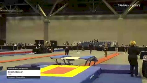 Sharly Hansen - Double Mini Trampoline, NSB - 2021 USA Gymnastics Championships