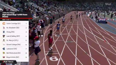 Boys 4x100 Prelims Event 325 Penn Relays H11