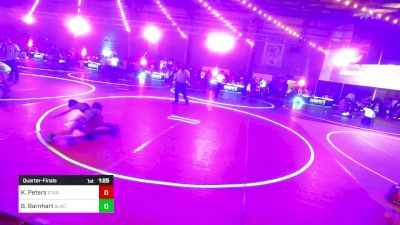 65 lbs Quarterfinal - Kamden Peters, Standfast vs Blake Barnhart, Black Fox Wrestling Academy