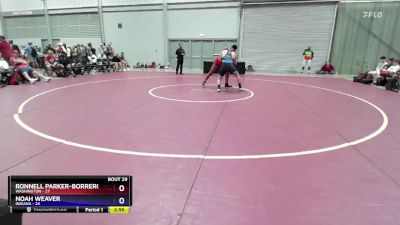 215 lbs Placement Matches (16 Team) - Ronnell Parker-Borrero, Washington vs Noah Weaver, Indiana