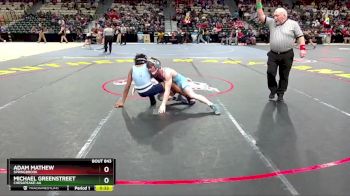 126-4A/3A Cons. Semi - Michael Greenstreet, Chesapeake-AA vs Adam Mathew, Springbrook