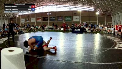 215 lbs Ralphie Barca, New Jersey vs Landon Pangle, Oklahoma Outlaws Blue