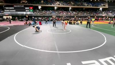 5A 138 lbs Semifinal - Eve Smith, Midlothian Heritage vs Rubie Chavez, San Elizario