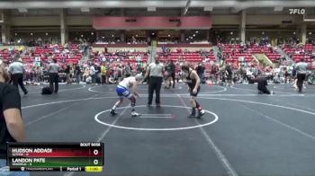 110 lbs Semifinal - Landon Pate, Winfield vs Hudson Addadi, SlyFox