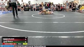 106 lbs Round 2 (4 Team) - Mason Milligan, Force WC vs Chase DiLella, SLWC