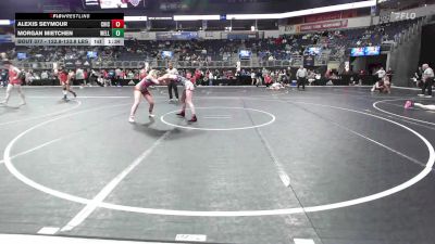 122.8-133.8 lbs Consi Of 8 #2 - Alexis Seymour, Chica Tacitos vs Morgan Mietchen, Wellsville Kid Matters