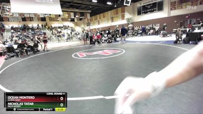 175 lbs Cons. Round 4 - Nicholas Tatar, Palm Desert vs Ocean Montero, Clovis West