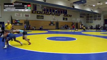 129 lbs Round Of 64 - Jesse Quiroz, Roosevelt-Eastvale vs Lander Bosh, Layton (UT)