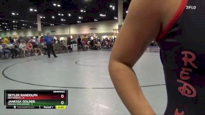 115 lbs Semis & 1st Wrestleback (8 Team) - Kendall Sullivan, Red Knights vs Kyla Johnson, Indiana Smackdown