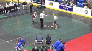 96 lbs Consi Of 16 #1 - Porter Gilligan, Bradford vs Jake Schmitt, Saegertown