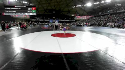 Boys 4A 165 lbs Cons. Round 1 - Dino Dimarco Iii, Lake Stevens vs Peter Choi, North Creek