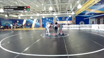 285 lbs Round 2 (8 Team) - Liam Higgins, Alpha Dogs vs Dallen Thompson, Oakleaf WC