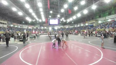 52 lbs Consi Of 4 - JaCobi Lozano, Valley Bad Boys vs Malachi Romero, Ridge WC