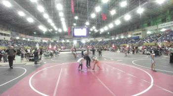 52 lbs Consi Of 4 - JaCobi Lozano, Valley Bad Boys vs Malachi Romero, Ridge WC
