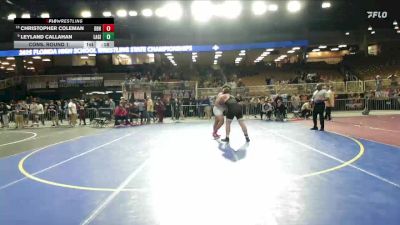 285 2A Cons. Round 1 - Christopher Coleman, Deerfield Beach Hs vs Leyland Callahan, Lake Gibson