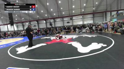 16U Boys FS - 106 lbs Champ. Round 3 - Harvey Moody, UT vs Benson Tanner, CA