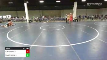 182 lbs Consi Of 32 #1 - Gavin Hardister, NC vs Kalob Johnstone, AL