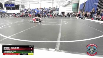 115 lbs Cons. Semi - Easton Croucher, Olathe East vs Hayes Kopper, SW Timberwolves