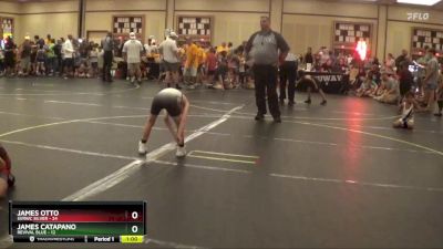 60 lbs Semis & 1st Wrestleback (8 Team) - James Catapano, Revival Blue vs James Otto, SVRWC Silver