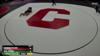 Cons. Round 2 - Vivienne Mulder, Lakeview Girls vs Kiya Tornez, Tri County Northeast Girls