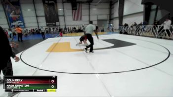 96 lbs Rd# 1 9:00am Friday - Colin Deily, PA Silver vs Nash Johnston, SELECT Utah