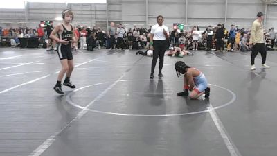 84 lbs Round 4 (6 Team) - Beau Coleman, Perrysburg WC vs Wolfe Jacques, Capital City WC