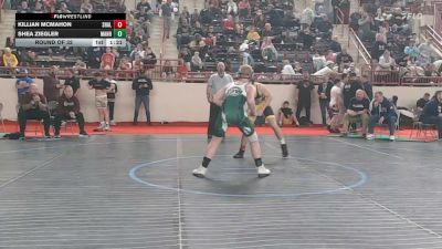 145_B lbs Round Of 32 - Killian McMahon, Shaler vs Shea Ziegler, Manheim Central
