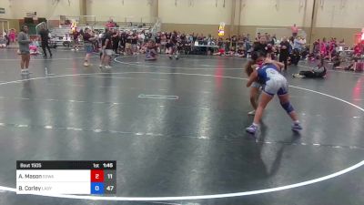 130 lbs Rr Rnd 5 - Alianna Mason, SOWA vs Breanna Corley, Lady Repears