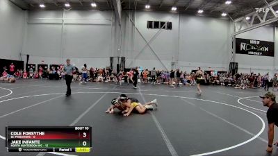 120 lbs Round 3 (8 Team) - Cole Forsythe, BC Predators vs Jake Infante, North Hunterdon WC