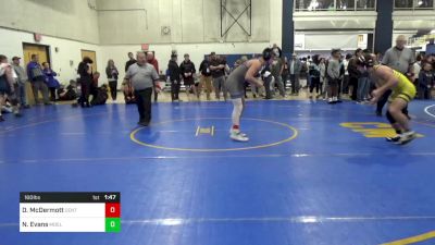 160 lbs Final - Dalton McDermott, Central Mountain vs Noah Evans, Moeller