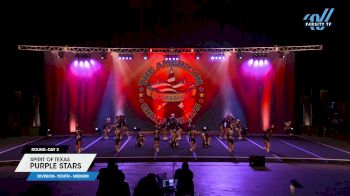 Spirit of Texas - Purple Stars [2025 L1 Youth - Medium Day 2] 2025 The American Legacy Fort Worth Nationals